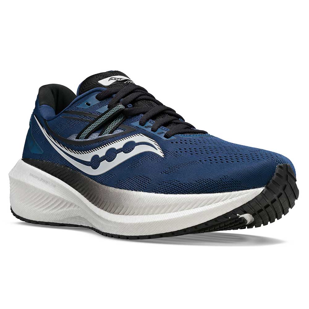 Saucony, Scarpe da corsa Triumph 20 da uomo - Twilight/Rain - Regolare (D)