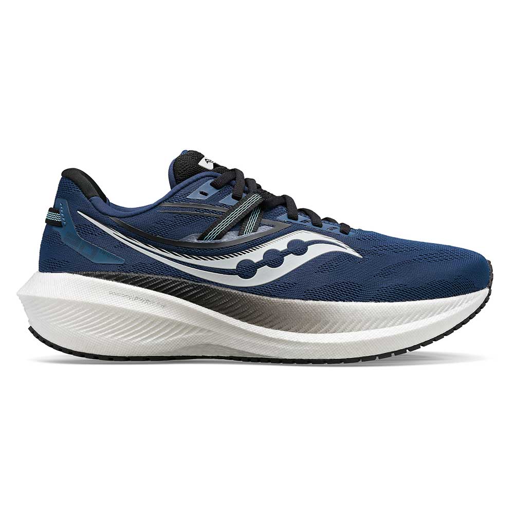 Saucony, Scarpe da corsa Triumph 20 da uomo - Twilight/Rain - Regolare (D)