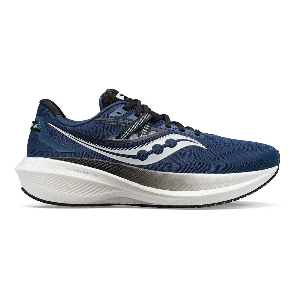 Saucony, Scarpe da corsa Triumph 20 da uomo - Twilight/Rain - Wide (2E)