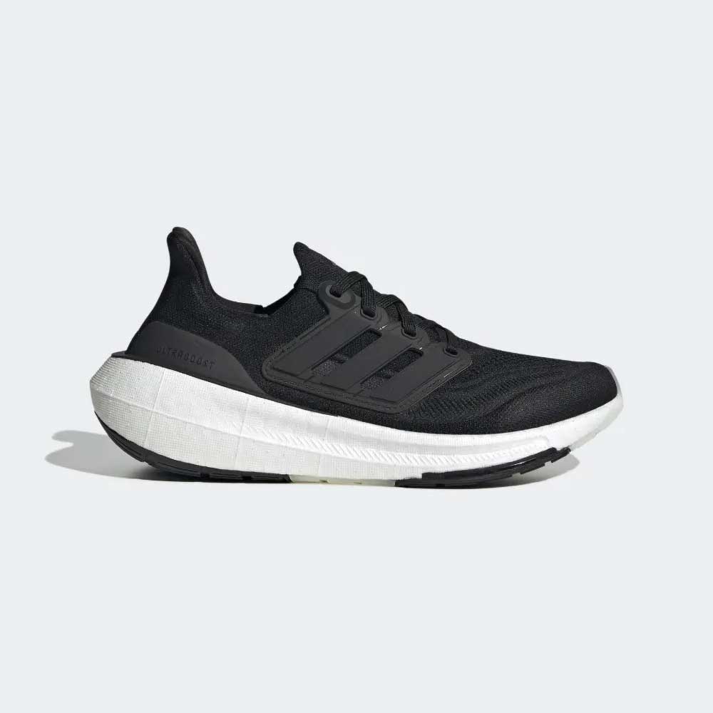 adidas, Scarpe da corsa Ultraboost Light da donna - Core Black/Core Black/Crystal White - Regolare (B)