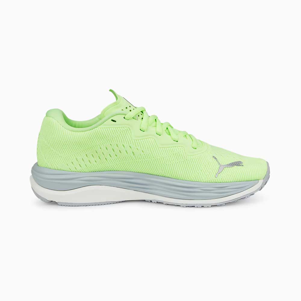 Puma, Scarpe da corsa Velocity Nitro 2 Donna - Puma White/Speed Green - Regular (B)