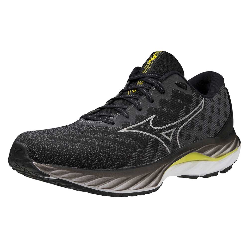 Mizuno, Scarpe da corsa Wave Inspire 19 SSW Uomo - Nero/Nimbus Cloud - Regolare (D)