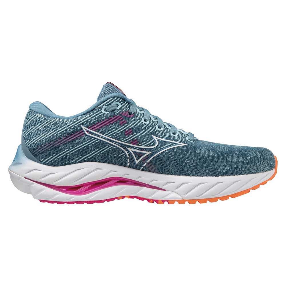 Mizuno, Scarpe da corsa Wave Inspire 19 da donna - Blu Provinciale/Bianco - Regolare (B)