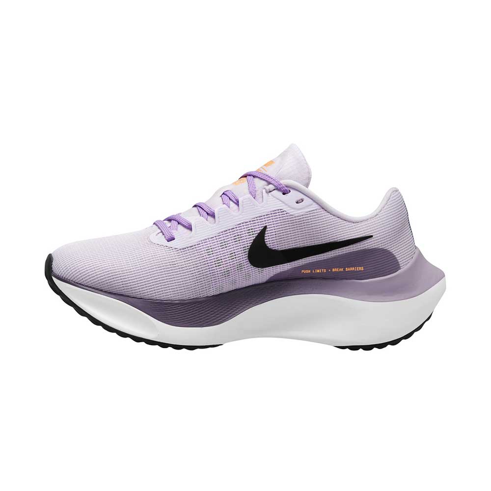 Nike, Scarpe da corsa Zoom Fly 5 - Nero/Nero/Canyon Purple - Regolare (B)