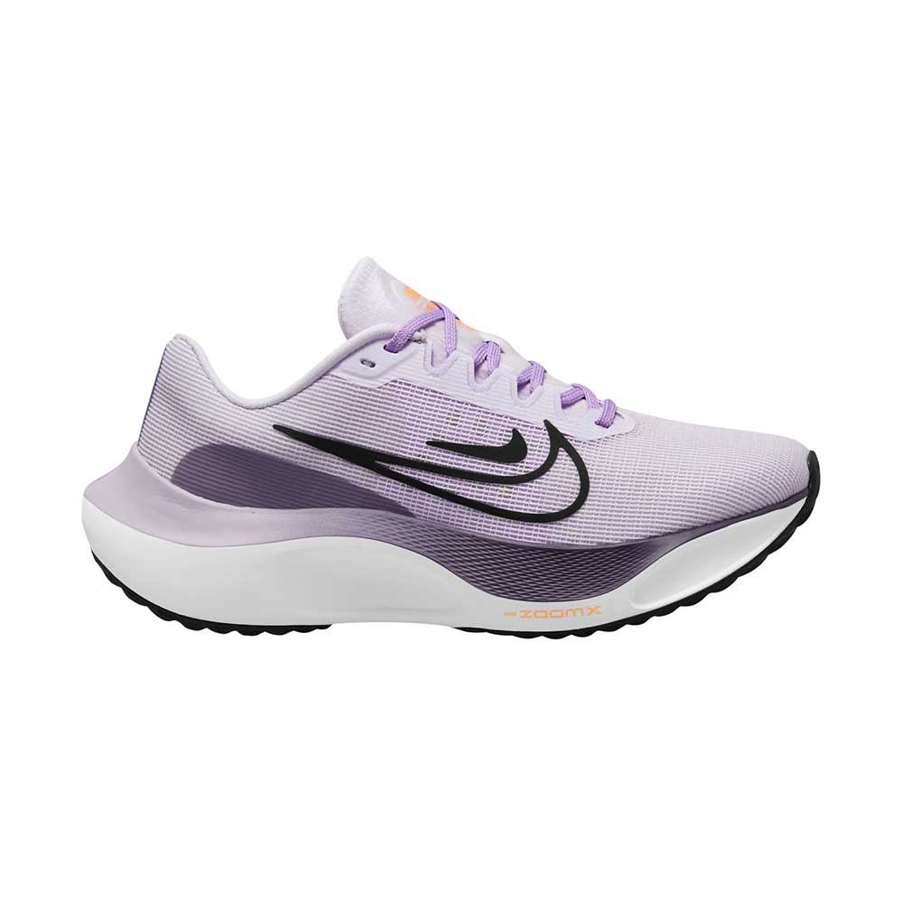 Nike, Scarpe da corsa Zoom Fly 5 - Nero/Nero/Canyon Purple - Regolare (B)