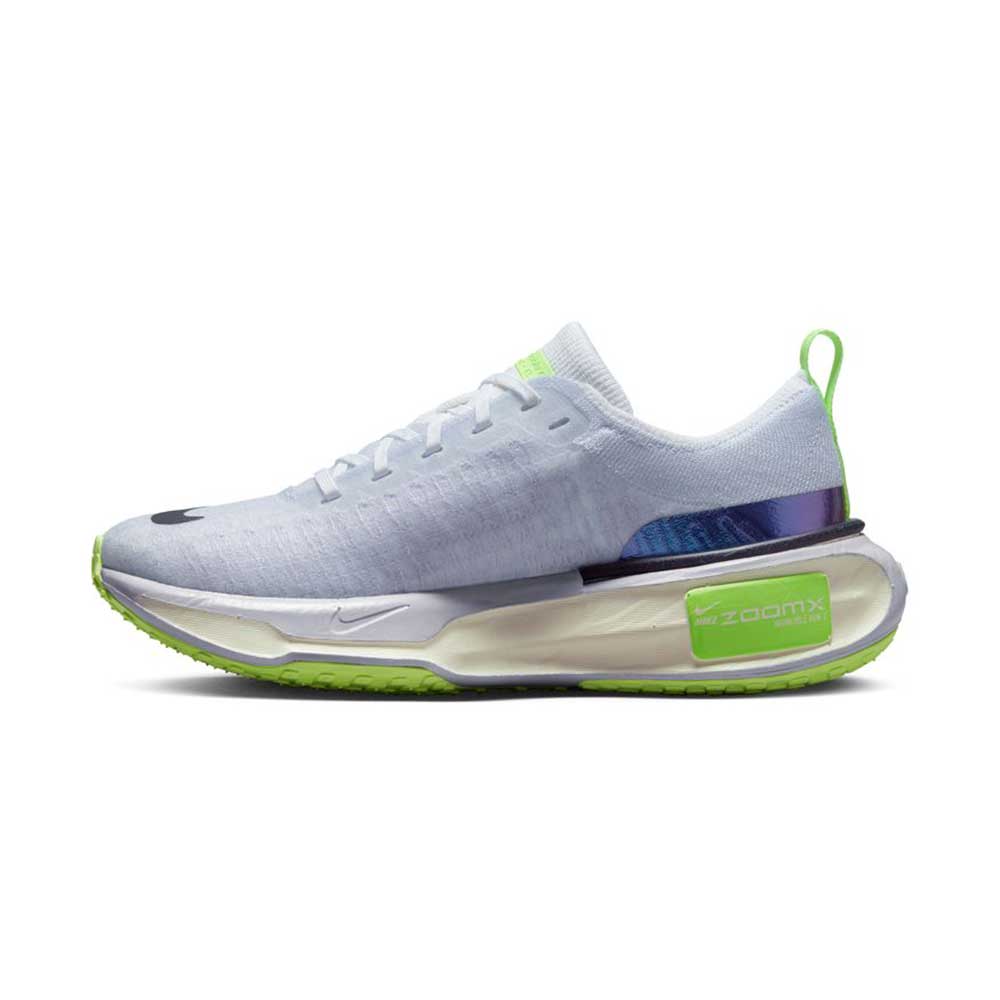 Nike, Scarpe da corsa ZoomX Invincible Run Flyknit 3 Donna - Bianco/Nero/Blu Tint - Regolare (B)