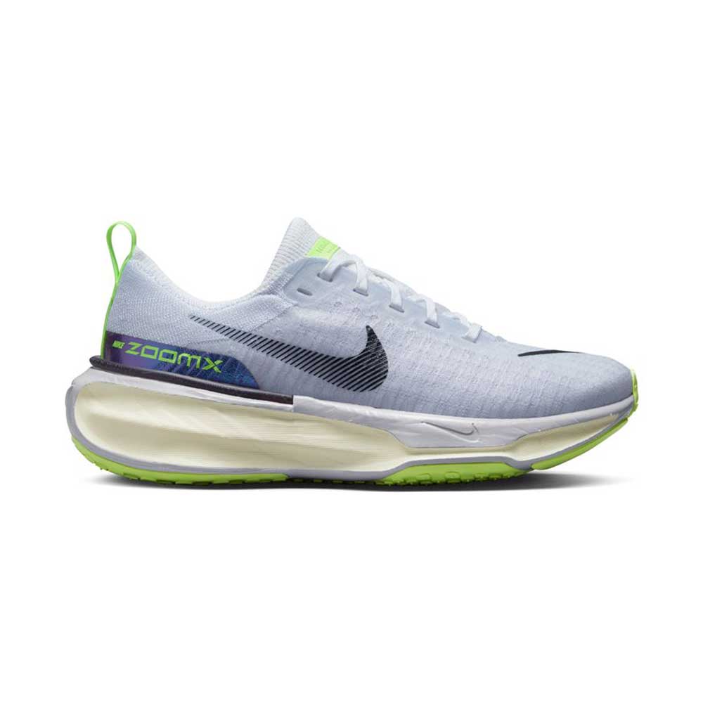 Nike, Scarpe da corsa ZoomX Invincible Run Flyknit 3 Donna - Bianco/Nero/Blu Tint - Regolare (B)