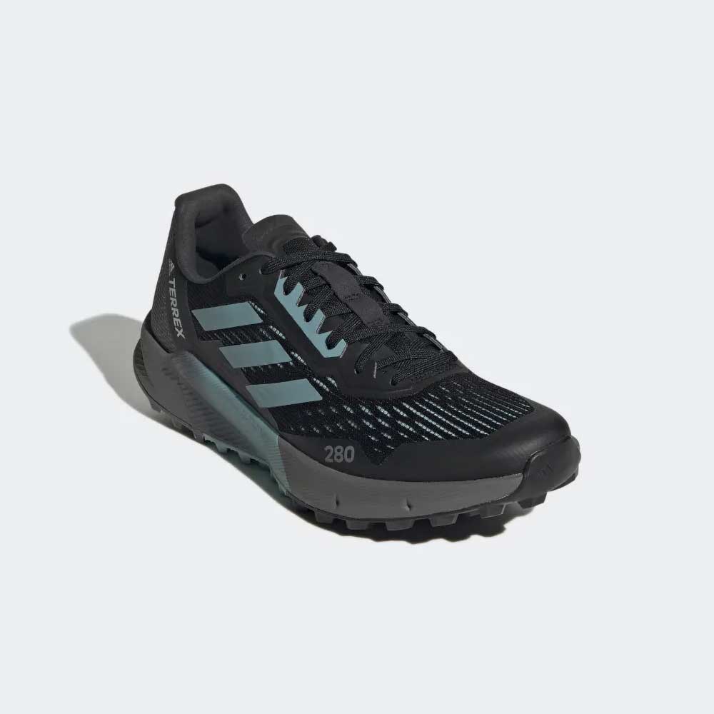 adidas, Scarpe da trail Terrex Agravic Flow 2 da donna - Core Black/Mint Ton/Ftwr White - Regular (B)