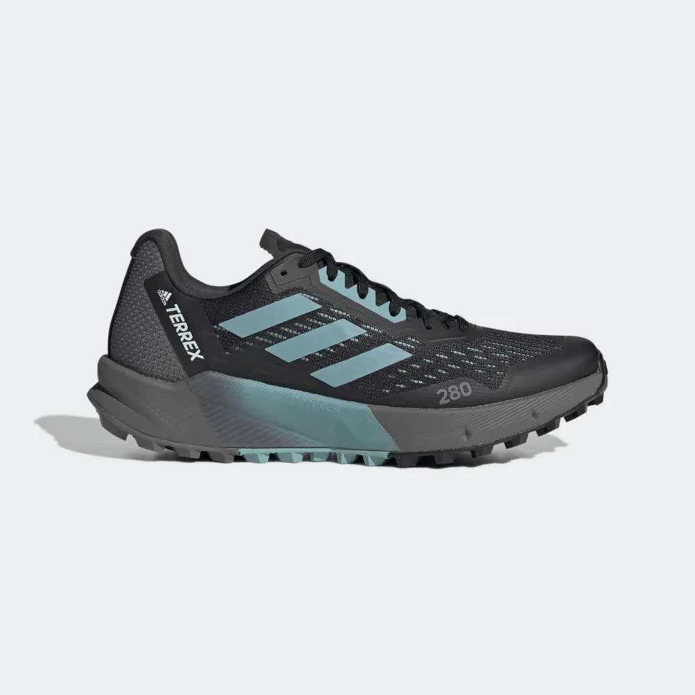 adidas, Scarpe da trail Terrex Agravic Flow 2 da donna - Core Black/Mint Ton/Ftwr White - Regular (B)