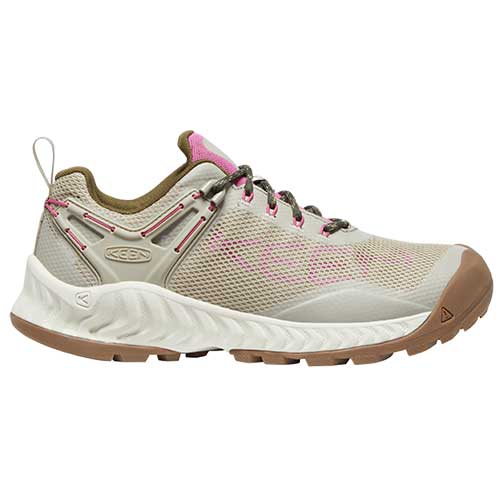 KEEN, Scarpe da trekking impermeabili da donna NXIS Evo - Plaza Taupe/Bis Rose - Regolare (B)