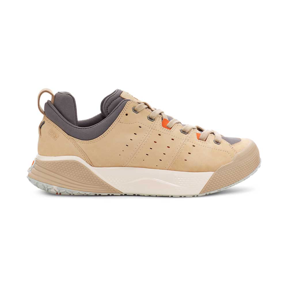 Laboratorio Deckers, Sneaker Bassa X-SCAPE NBK Donna - Beige/Grigio Marrone - Regolare (B)