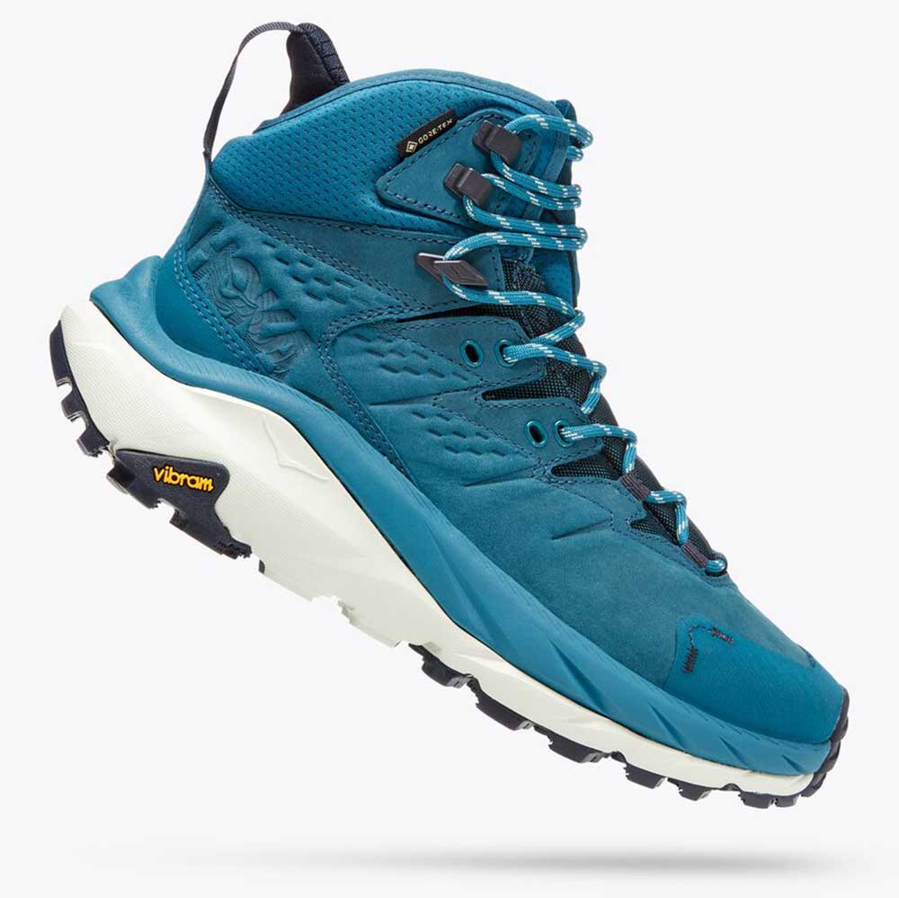 HOKA, Stivale da trekking Kaha 2 GTX da donna - Blue Coral/Blue Graphite - Regolare (B)