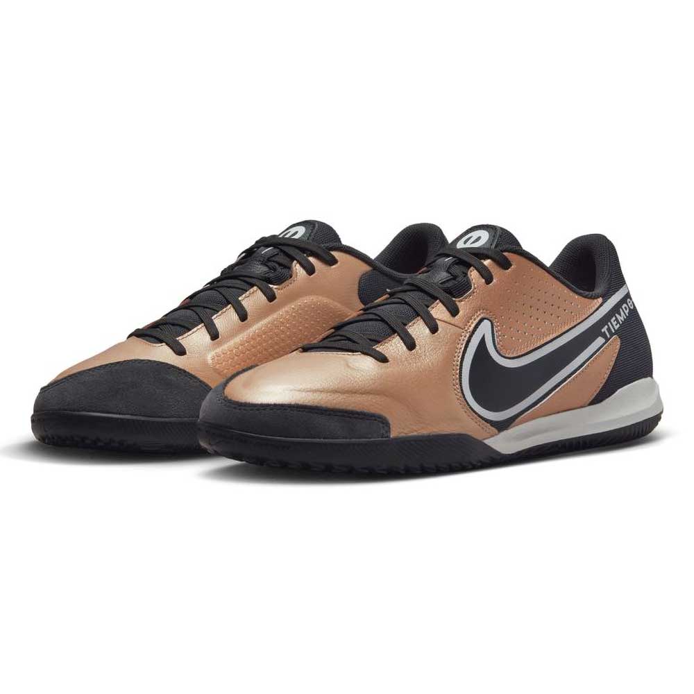 Nike, Unisex Nike Tiempo Legend 9 Academy IC/Court Scarpa da calcio - Metallic Copper/White