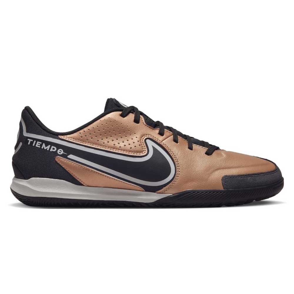 Nike, Unisex Nike Tiempo Legend 9 Academy IC/Court Scarpa da calcio - Metallic Copper/White